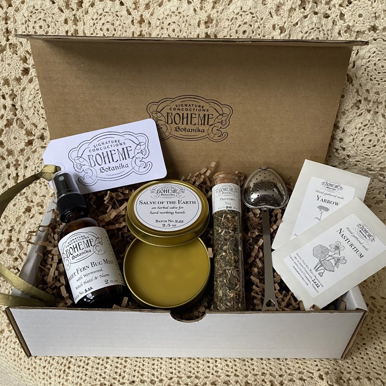 Bohemian Orgonite 4個セット LOVE Herbal Gift Box — Boheme Botanika